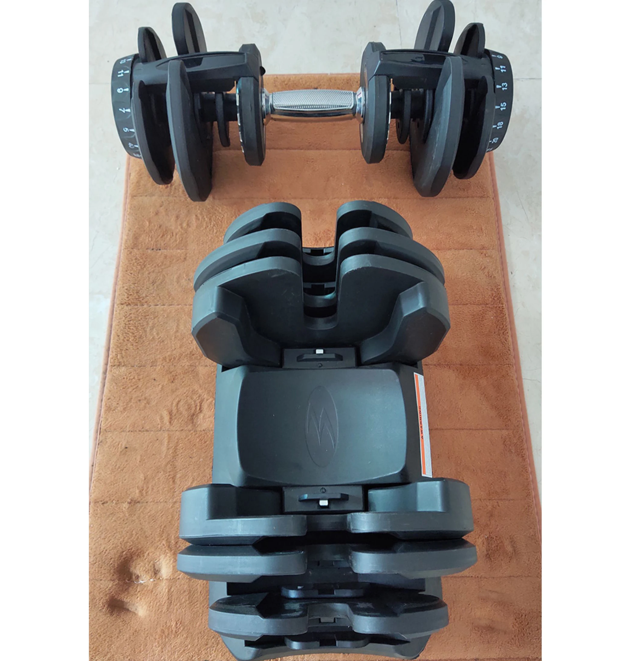 

Adjust Home Exercise Men 24kgs Adjustable Dumbells 54lbs Weight 1set Gym Equipment Dumbells Set