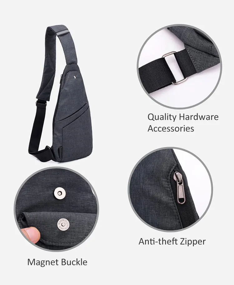 anti theft crossbody bag