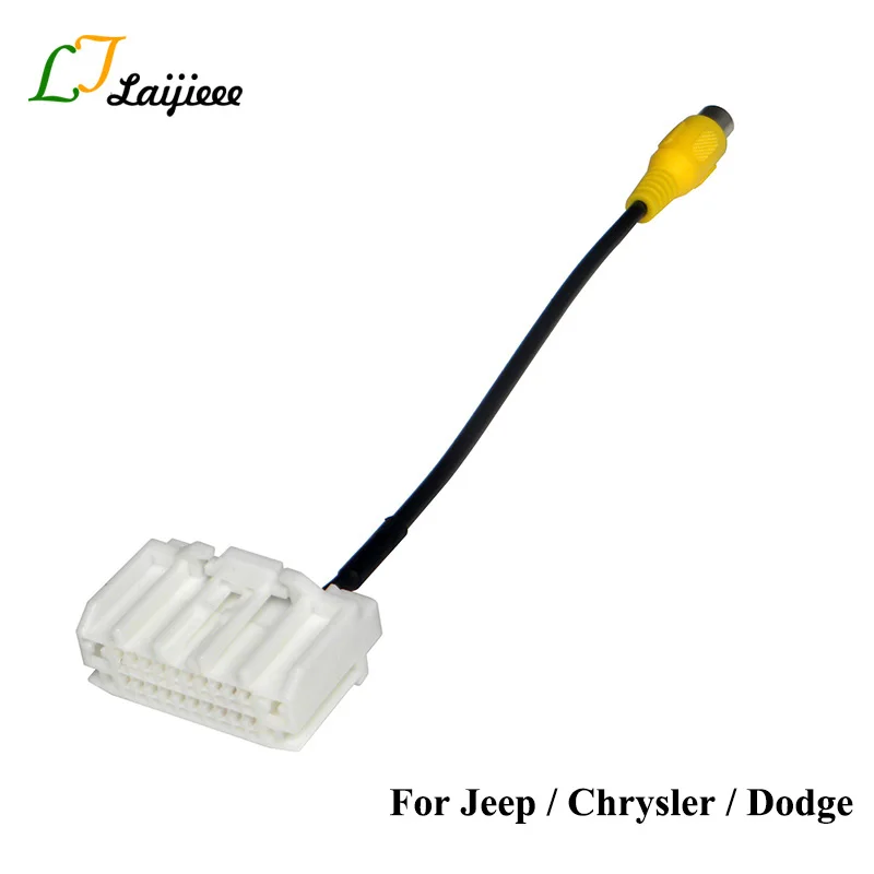 Кабель адаптер RCA для Jeep Chrysler Dodge OEM 7 дюймовый флип экран монитора установка