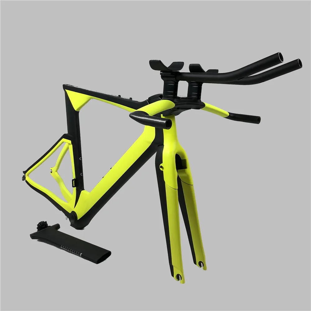 Hongfu bicicleta Triatlon FM109 OEM углеродный ТТ велосипедный каркас карбоновая Аэро рама