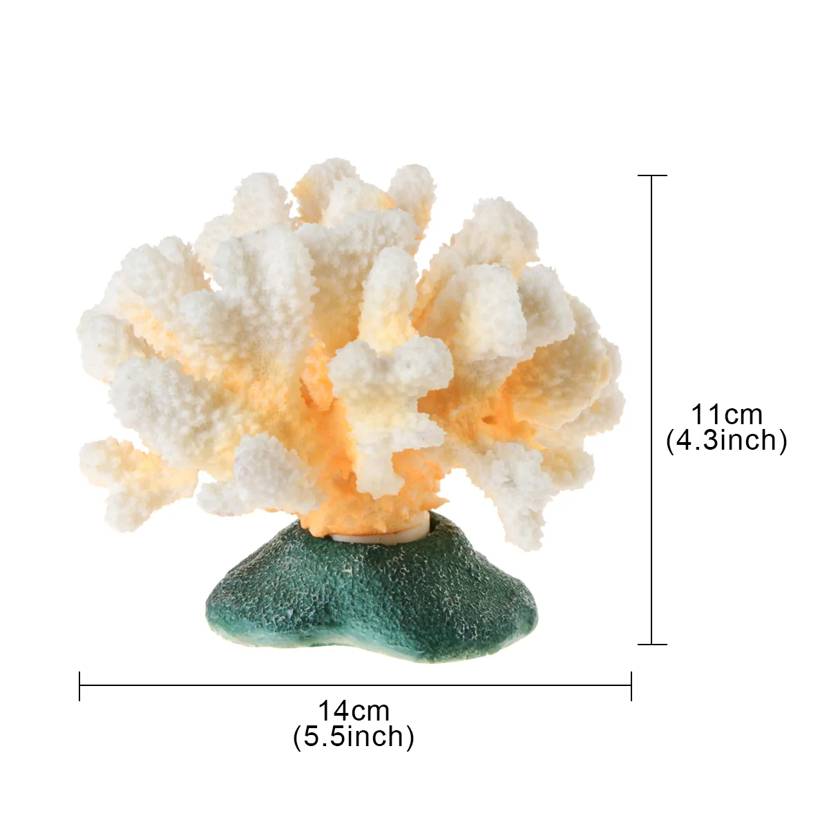 

Saim Coral for The Fish Tank Artificial Resin Coral Plants for Artificial Aquarium Decor Fish Tank Ornament Aquarium Accessories