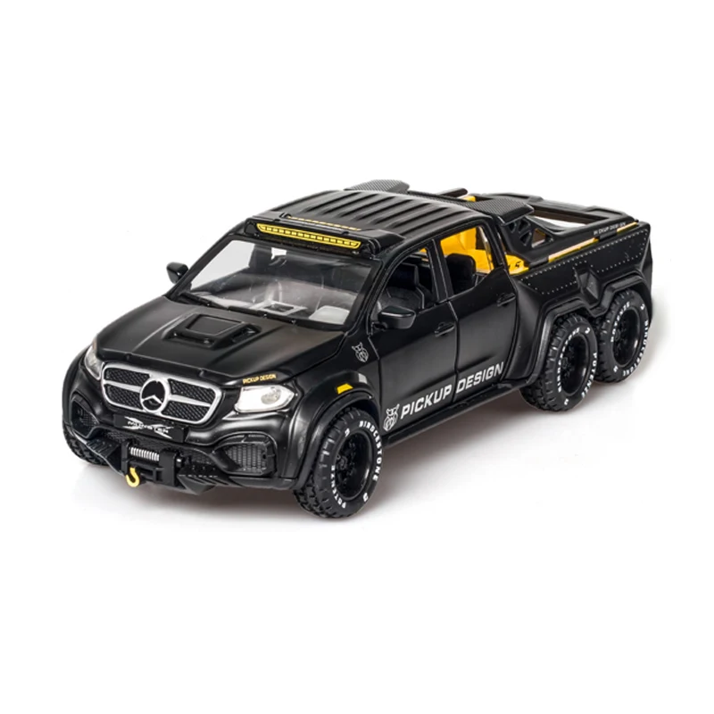 HOBEKARS 1:28 игрушечные машинки модели автомобилей X CLASS еху 6x6 металлического сплава