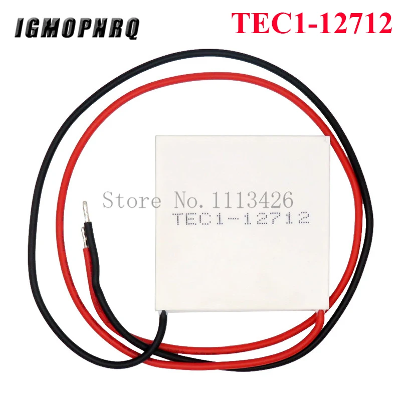 TEC1-12706 12703 12704 12705 12708 12709 12710 12712 12715 Термоэлектрический охладитель Пельтье 40*40 мм 12V Пельтье Elemente модуль - Цвет: TEC1-12712