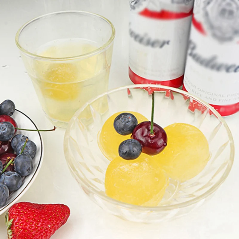 

Norbi Ice Cube Tray Ice Ball Mold Food Grade Silicone Eco-friendly Homemade Large Round Kitchen Refrigerator Frozen Accessories