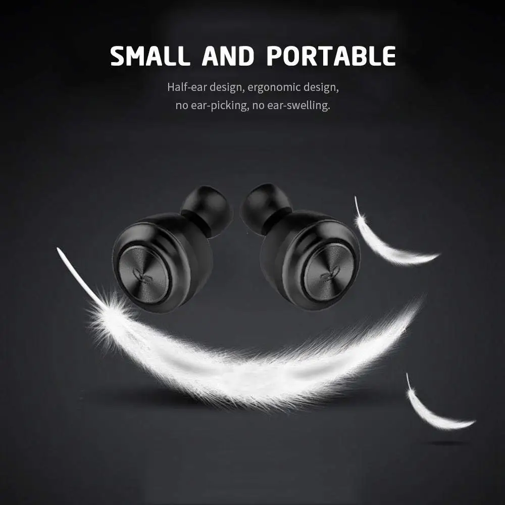 Беспроводные Bluetooth наушники A6 TWS 5 0 спортивные наушники-вкладыши с зарядным