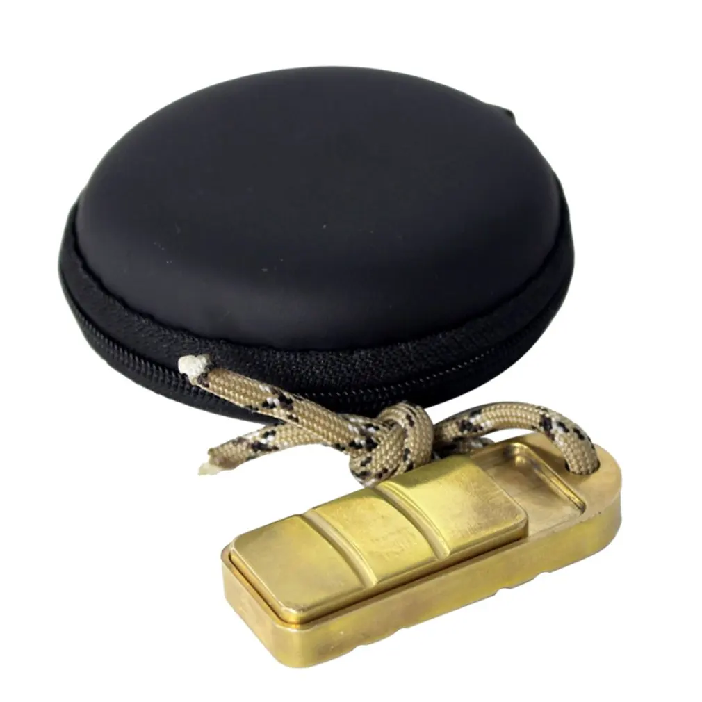 

Vintage Pure Brass Fidget Relax Toy EDC Bronzer Hand Push Decompression Kit For Adult Carry Bored Relieve Anti-Stress Artifact