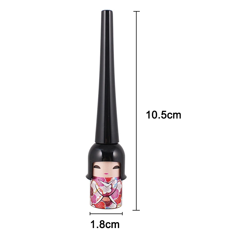 Подводка для глаз жидкая ручка японская кукла милый водонепроницаемый твердая