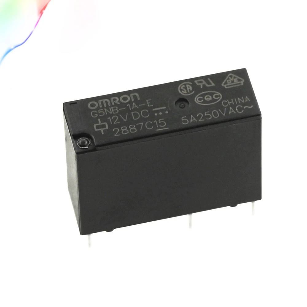 Реле питания G5NB-1A-E- 5VDC 12VDC 24VDC 5A 250VAC 4PIN 10 шт. | Обустройство дома