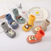 toddler socks with rubber soles for toddlers kids socks baby warm terry thicken slippers infants girl winter boys sock shoes