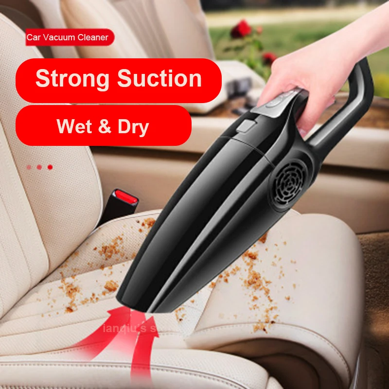 Автомобильный пылесос Мощный фильтр 120 Вт высокомощный 4 м кабель | Автомобили и