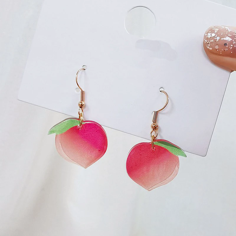 Модные большие серьги-капли из смолы для женщин 2020 новые корейские квадратные