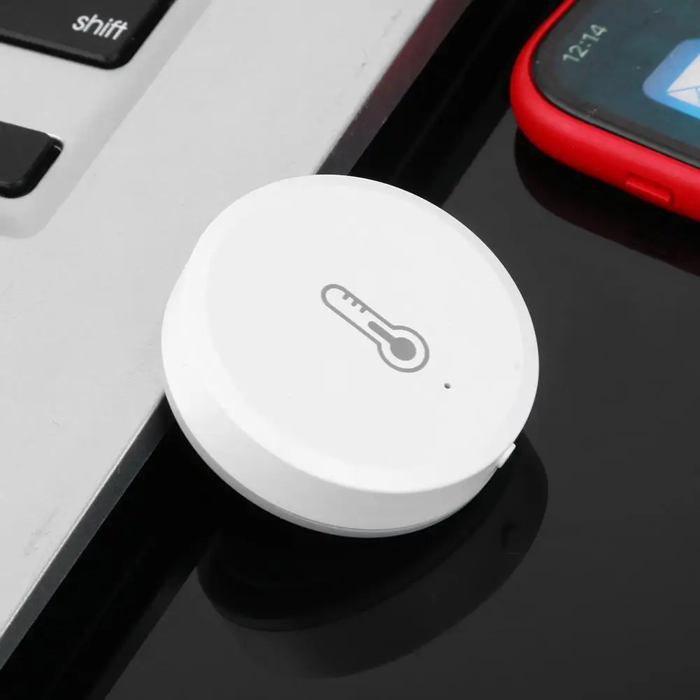 

Smart Temperature Humidity Sensor WiFi Wireless Alarm System Devices Home Security House Protection for Amazon Alexa