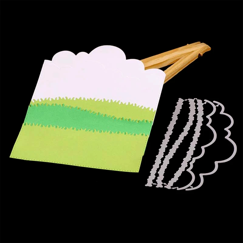 

The Wave Metal Cutting Dies Stencil DIY Scrapbooking Embossing Paper Card