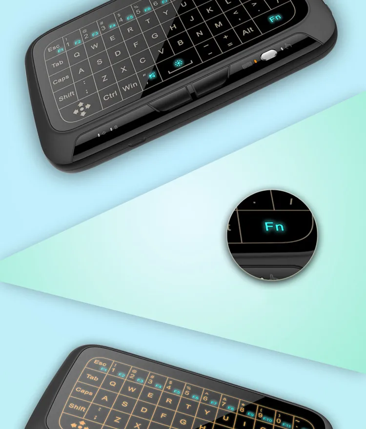 Беспроводная сенсорная клавиатура ПК ТВ клавиатура с мышкой тачпад и Numpad для MAC IOS Windows7 8 10 Android коробка ноутбук Smart IP tv Новинка