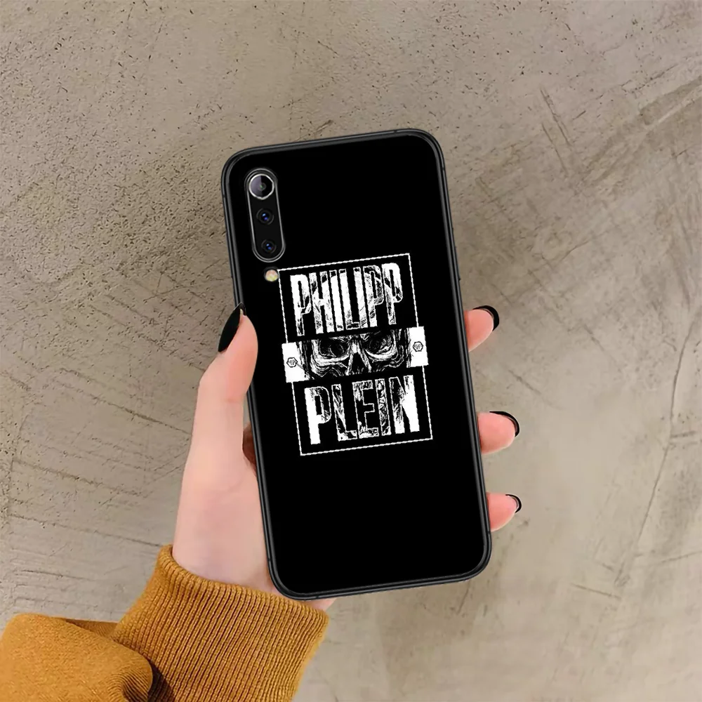 

qp Philipp luxury Brand Phone Case For Xiaomi Mi Note 10 A3 9 MAX 3 A2 8 9 Lite Pro Ultra black Bumper Fashion Prime Painting