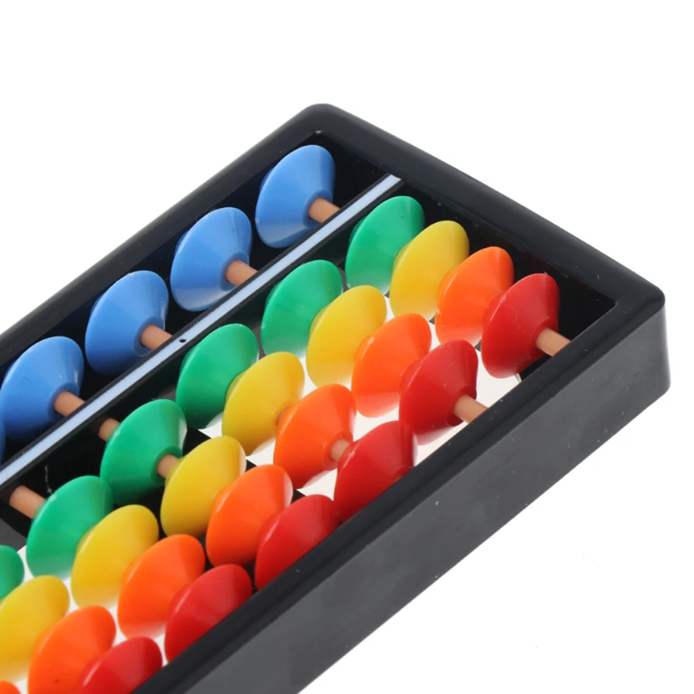 Красочные Abacus арифметические счеты соробан математические инструменты Детская