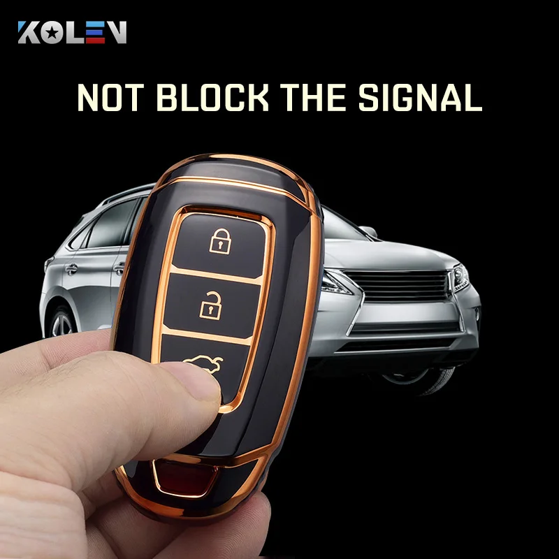 Модный ТПУ чехол для автомобильного ключа с дистанционным управлением Hyundai i30 ix25