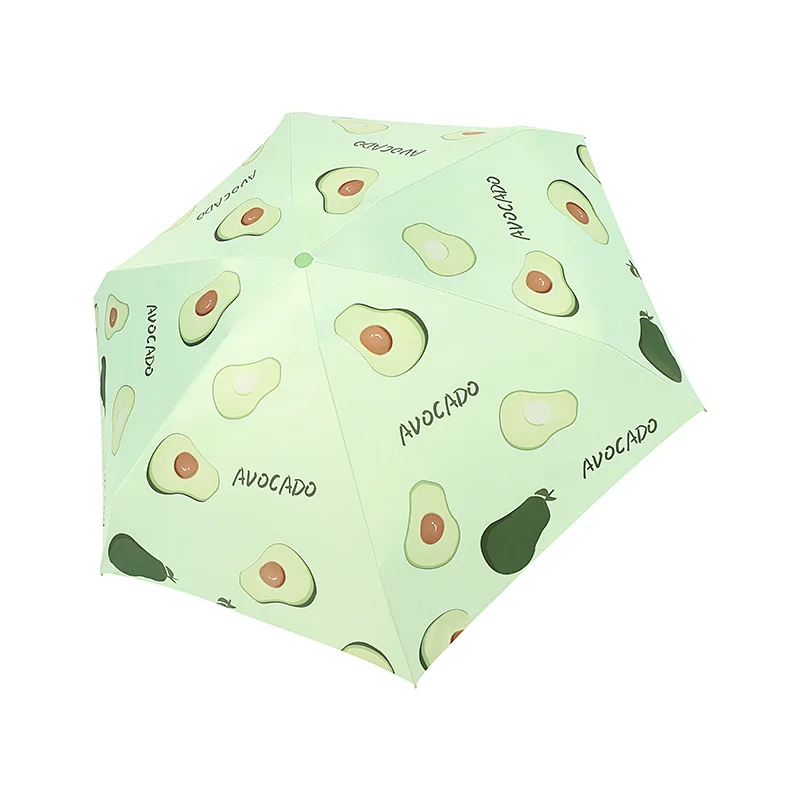 

Fruit Capsule Sun Umbrella Women's Sunscreen UV Sunshade Folding Umbrella Mini 50% off Umbrella