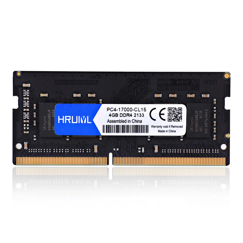 HRUIYL Laptop DDR4 4GB 8GB 16GB 4G 8G 16G notebookRAM Memory DDR 4 PC4-17000 PC4-19200 2133 2400 2666 mhz Memoria 260-pin SODIMM |