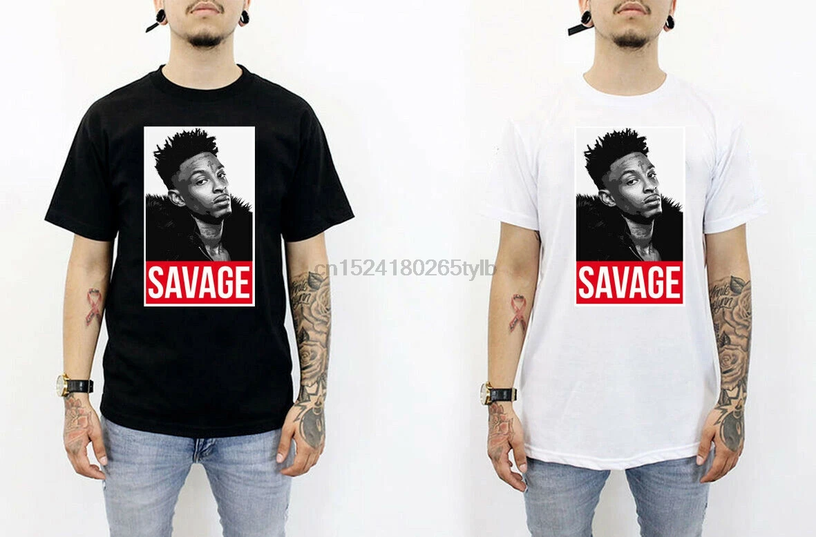 HYPEBEAST одежда 21 SAVAGE футболка Hypebeast|Мужские футболки| |