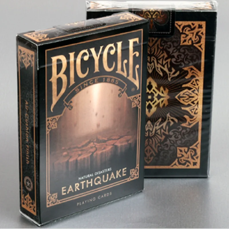 Bicycle Natural Disasters Earthquake Playing Cards Collectable Poker USPCC Limited Edition Deck Magic Tricks Props | Игрушки и хобби