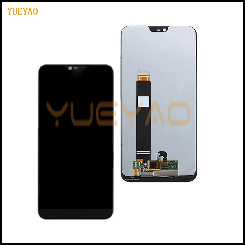 ЖК дисплей для Nokia 7 1 сенсорный экран с цифровым преобразователем в сборе Plus