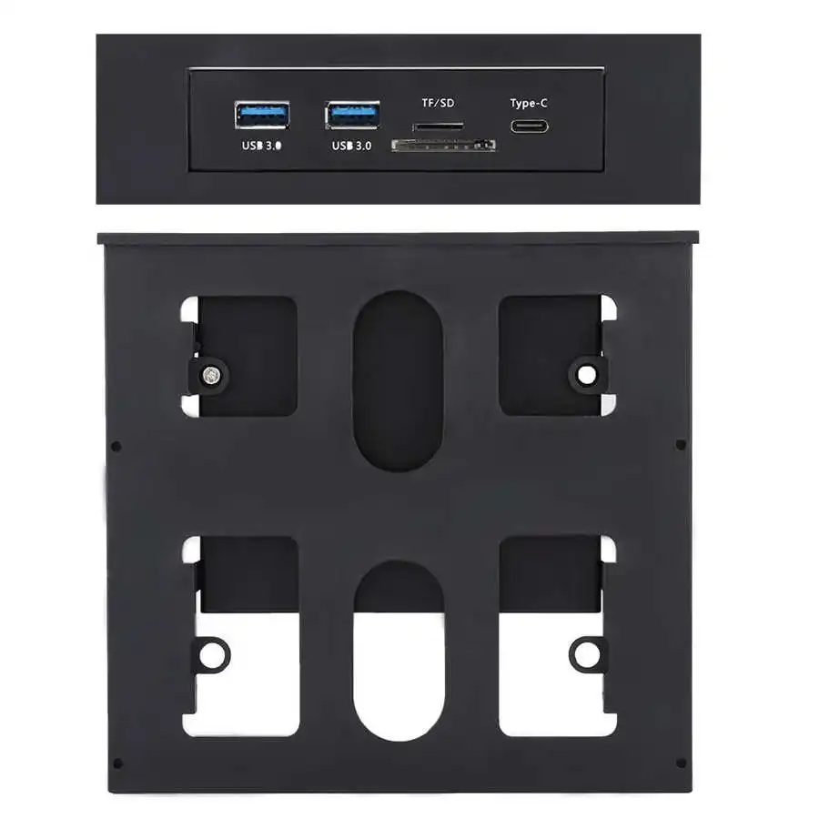 USB 3 1 Type C /SD кардридер адаптер для передней панели 5 дюйма|Коннекторы и разъёмы| |