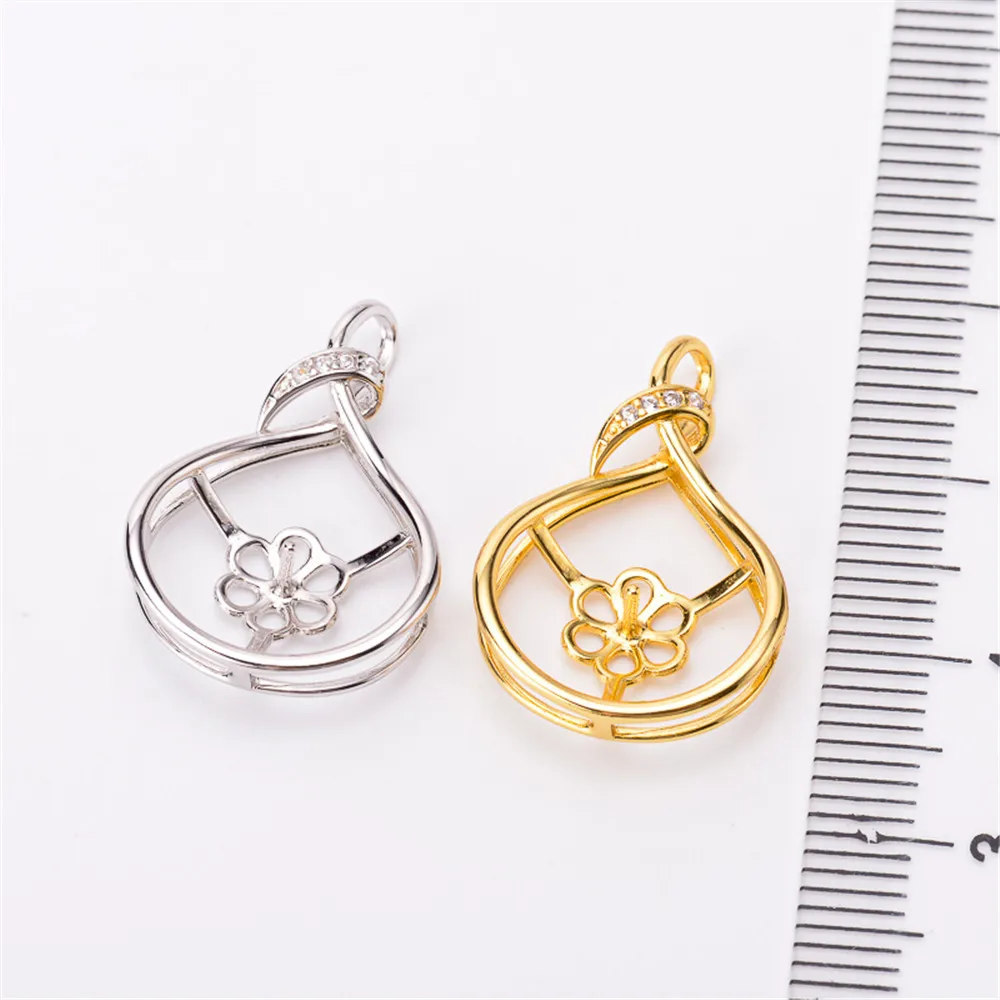 

Real Solid 925 Sterling Silver Connector Oysters Pearl Bead Caps Diy Jewelry Accessories