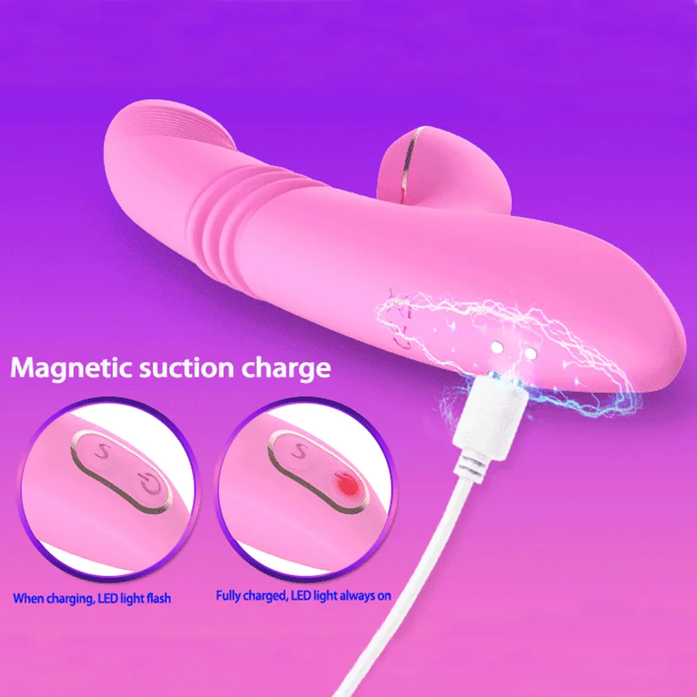 Автоматический телескопический тренер вибратор Отопление для женского