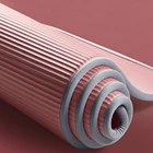 Коврик для йоги, 10 мм, 15 мм, нескользящий, с повязками, XA146 ++ A