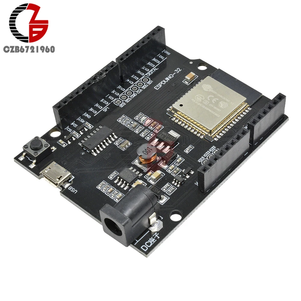 DC 5V 12V WEMOS D1 Mini R32 ESP32 Беспроводной Wi-Fi и bluetooth-адаптер, макетная плата, антенна Micro USB CH340 CH340G 4M для Arduino UNO R3