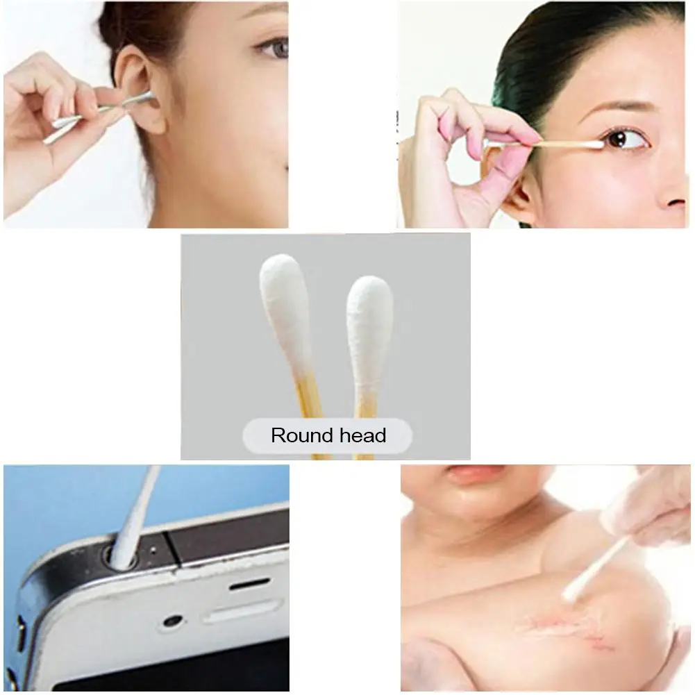 Акриловый чехол для хранения ватных палочек макияжа контейнер удаления ногтей с