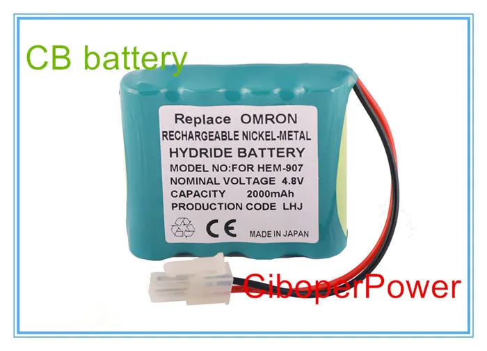 Сфигмоманометр замена батареи для кровяного давления HEM-907 HEM-907XL 48H907N Φ