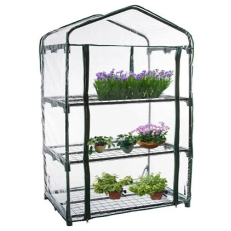 

Mini Home Garden Greenhouse Plans PVC Plant Cover Clear UV Protection Garden Plant Greenhouse Garden Cover Mini Garden Cover
