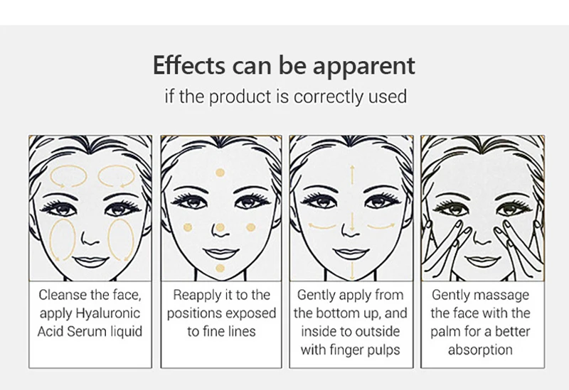 

Hyaluronic Acid Essence Moisturizer Serum Cream Whitening Day Creams Anti Aging Anti Wrinkle Care TSLM2