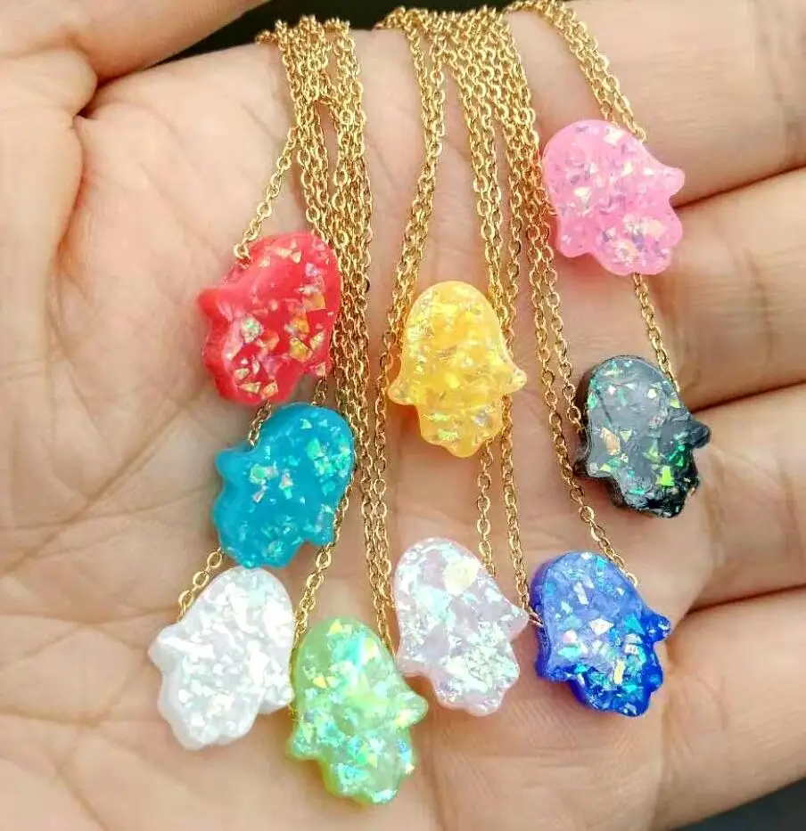 Новинка 1 шт. синий Обувь белого красного и черного цветов по Опал Хамса &quotрука