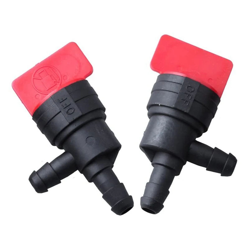 

10PCS 1/4 inch 90 Degree Fuel Shut Off Valve for Briggs & Stratton 698181 494539 697944 Tecumseh 35857 Lawn Mower
