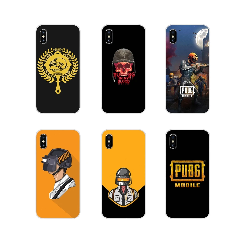 Для Apple iPhone X XR XS 11Pro MAX 4S 5C SE 6S 7 8 Plus ipod touch 5 6 Аксессуары чехлы для телефонов PUBG