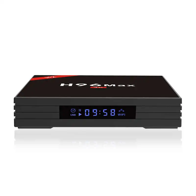 FULL-H96MAX-H2B Android 7 1 Smart tv Box Amlogic RK3328 четырехъядерный Wifi 2 4G/5G 4K видео медиаплеер для Live HD