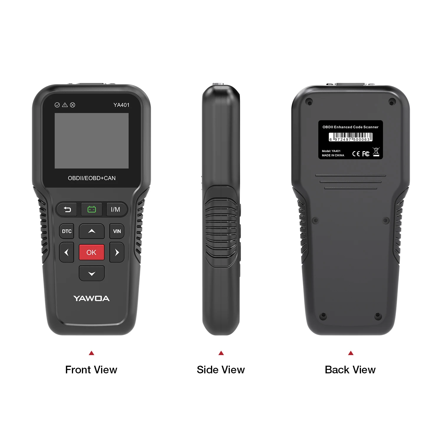 YA401 OBD2 сканер Авто диагностический инструмент код читателя авто двигатель