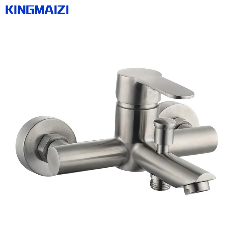 Thermostatic Shower Faucets Set Bathroom Thermostatic Mixer Tap Hot And Cold Bathroom Mixer Mixing Valve Bathtub Faucet