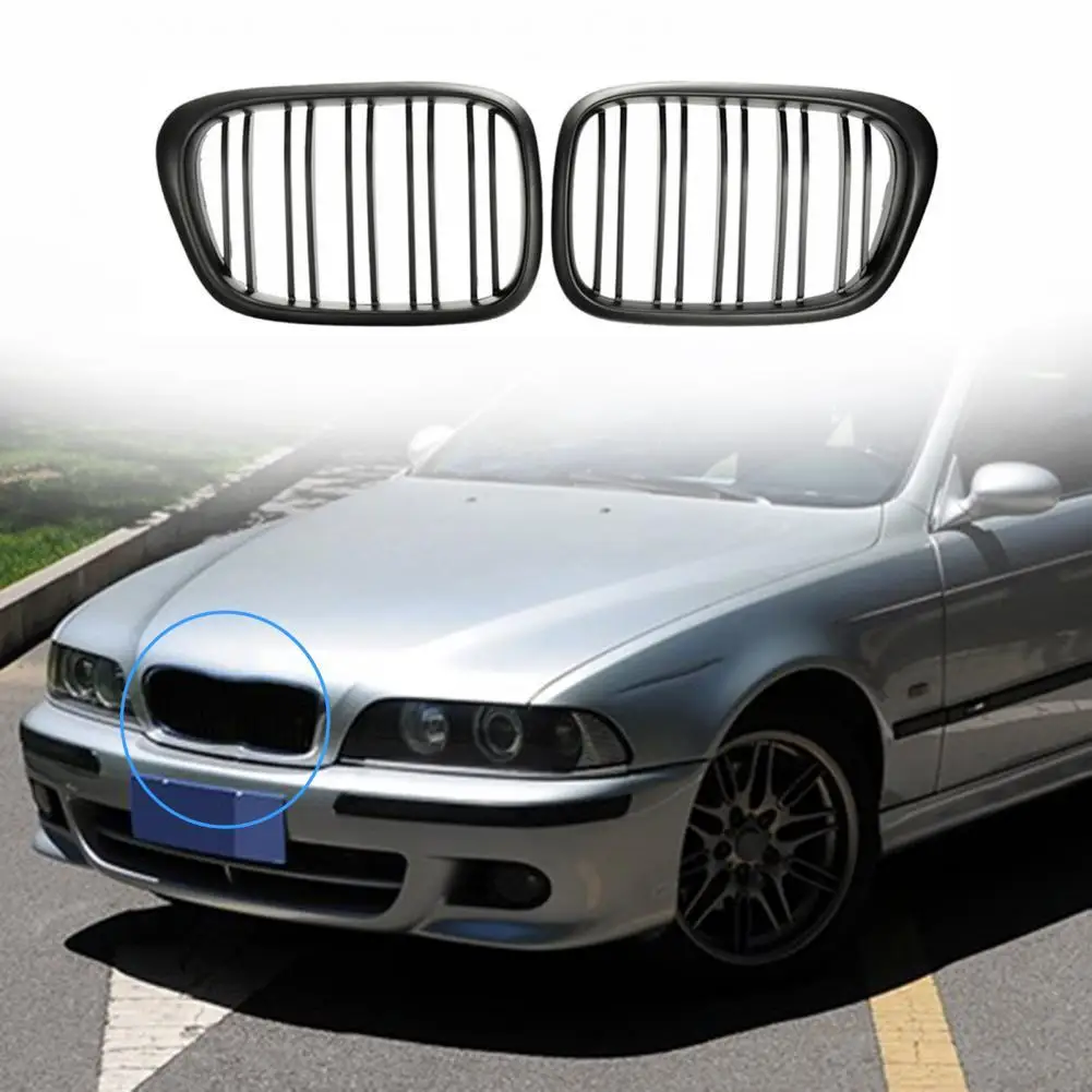 80% хит продаж! 2 шт. двухслойный матовый черный передний капот 51137005837/51137005838 для BMW 5