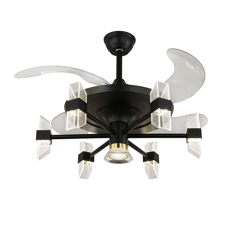 42 дюйма минималистский потолочный вентилятор люстра гостиная лампа для спальни