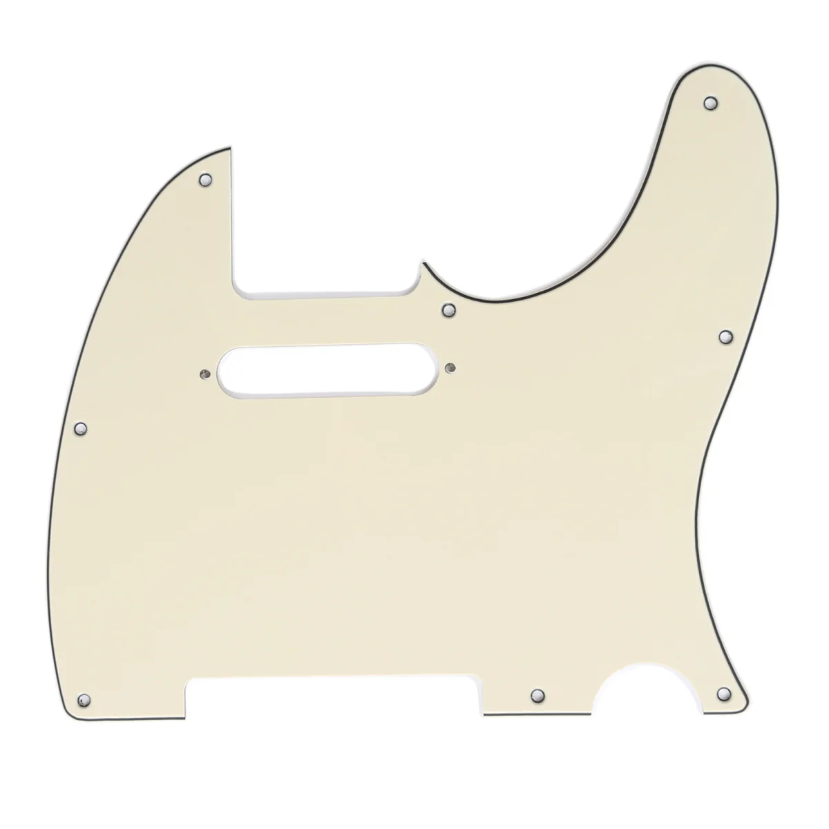 Musiclily 8 отверстий Tele гитары накладку для США/мексиканский сделано Fender Стандартный