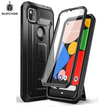 SUPCASE For Google Pixel 4A Case (2020) UB Pro Full-Body Rugged Holster Case Protective Cover WITH Built-in Screen Protector