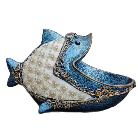 

Artificial pearl fish statue and frog statue sculpture home decoration accessories estatua escultura statues gift