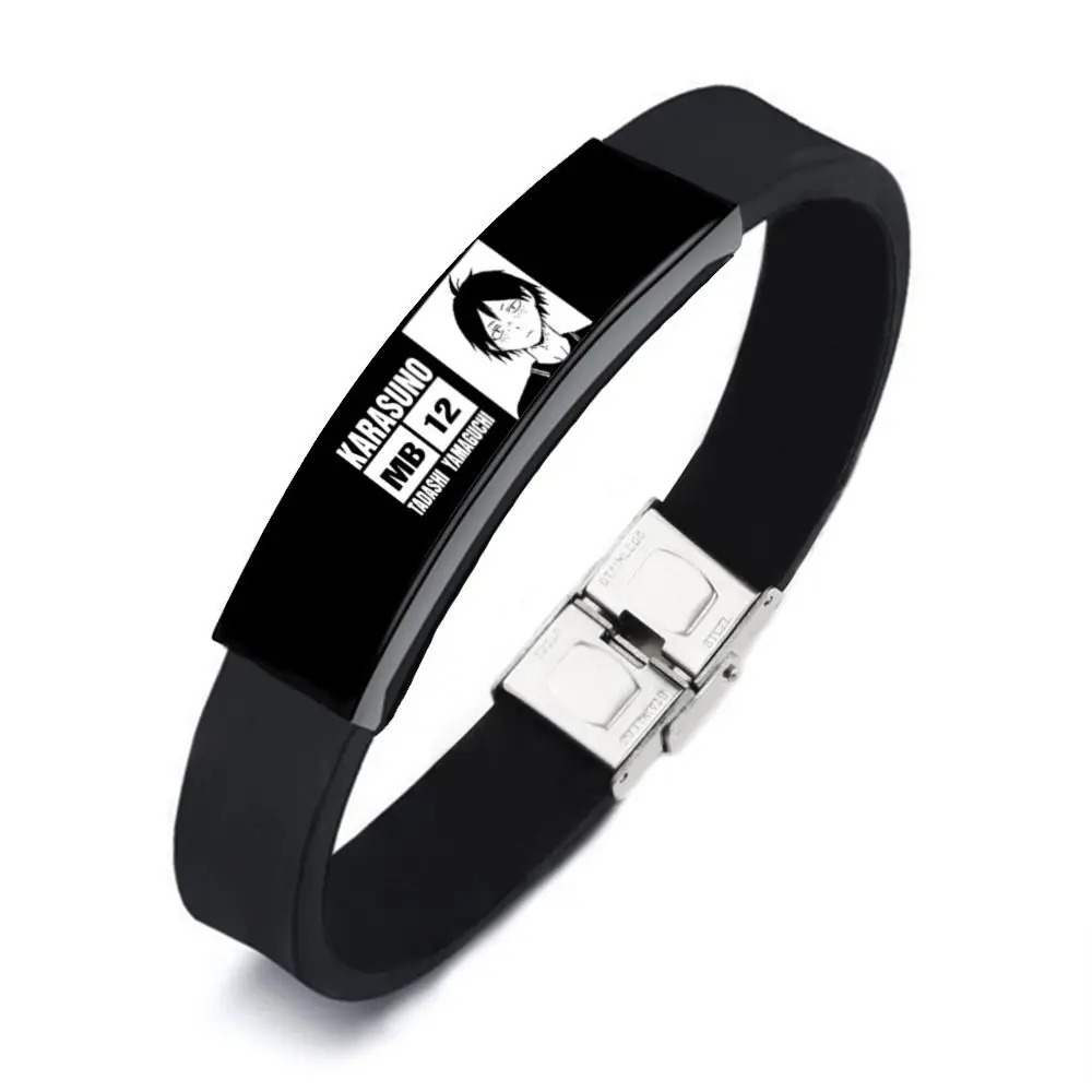Haikyuu!! Figure Wristband Toys For Children Haikyuu! Hinata Shoyo Kageyama Tobio Metal Bracelet Cosplay Party Accessories Gifts | Игрушки и