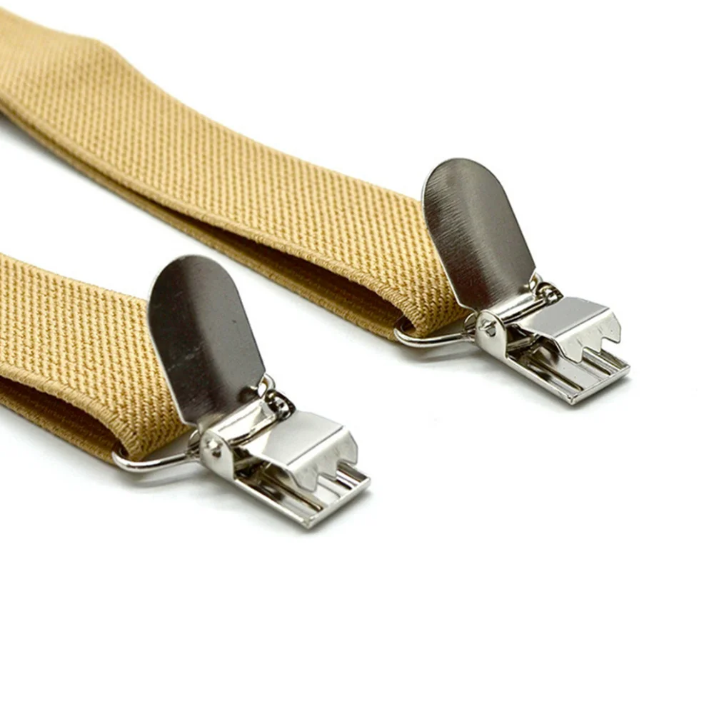 Детские подтяжки RAINIE SEAN цвета хаки однотонные бабочки в британском стиле