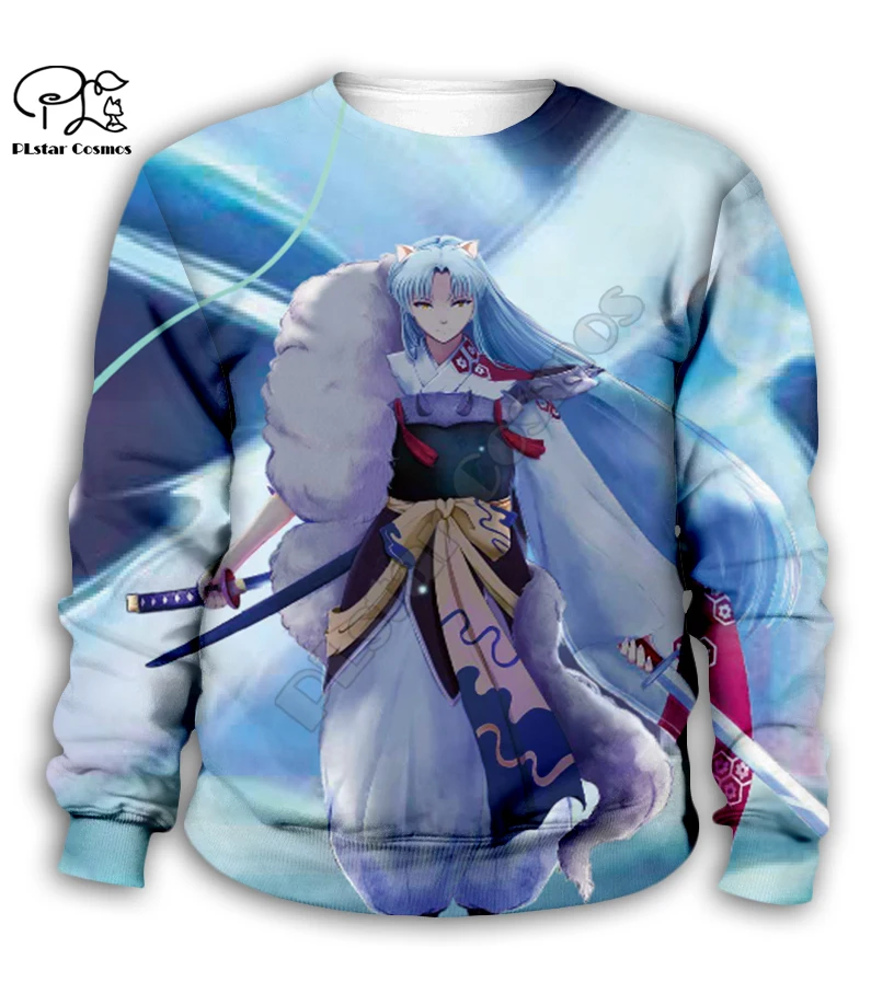 

Lnuyasha 3d printed Hoodies Children zip Pullover boy/girl funny Sweatshirt Tracksuit Hooded/pants/family t shirt dropshipping