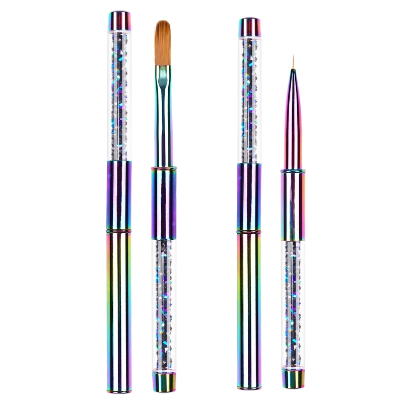 

2 шт., двусторонняя искусственная ручка для рисования цветов